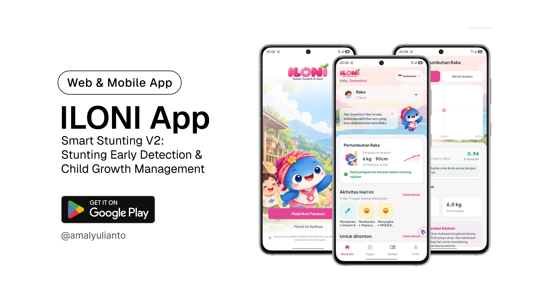 Cover for ILONI App (Smart Stunting V2)